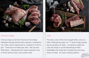 Moorlands Lamb Chump and Loin Options